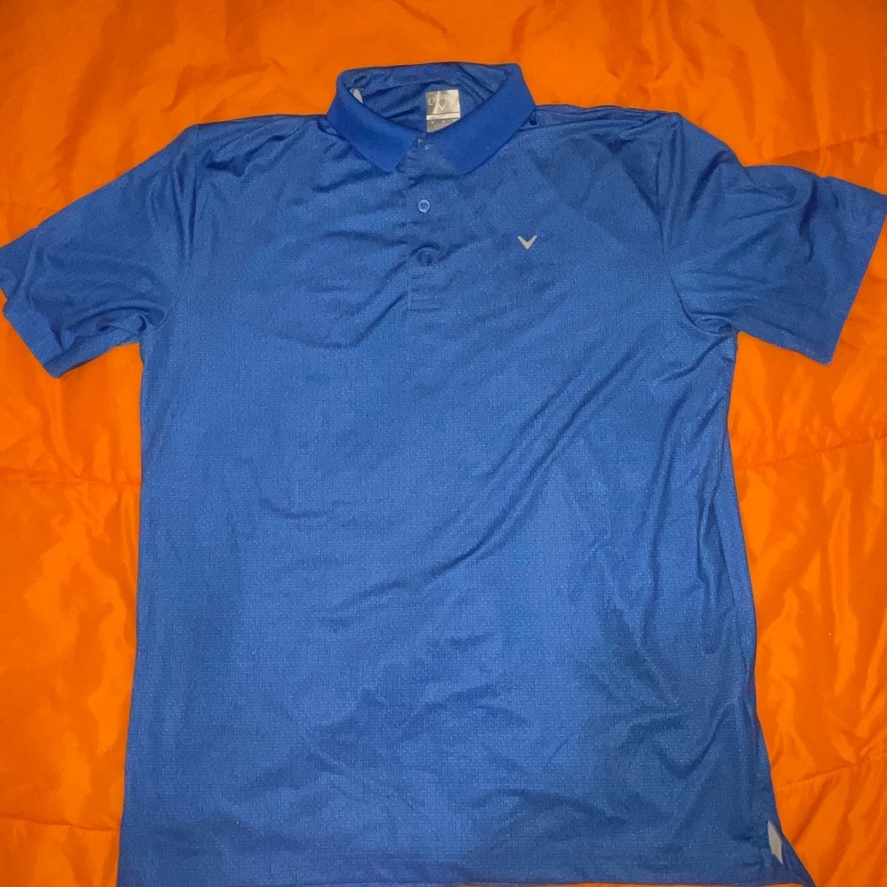 Callaway Vibrant Blue Golf Shirt